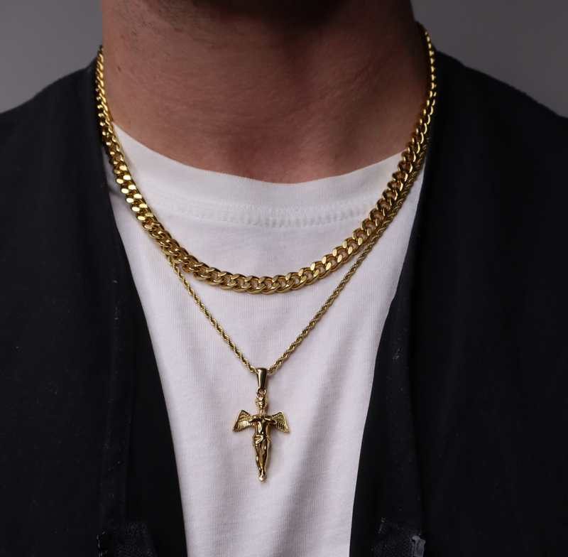 MAKE YOUR OWN SET - PENDANT X CHAIN (GOLD)