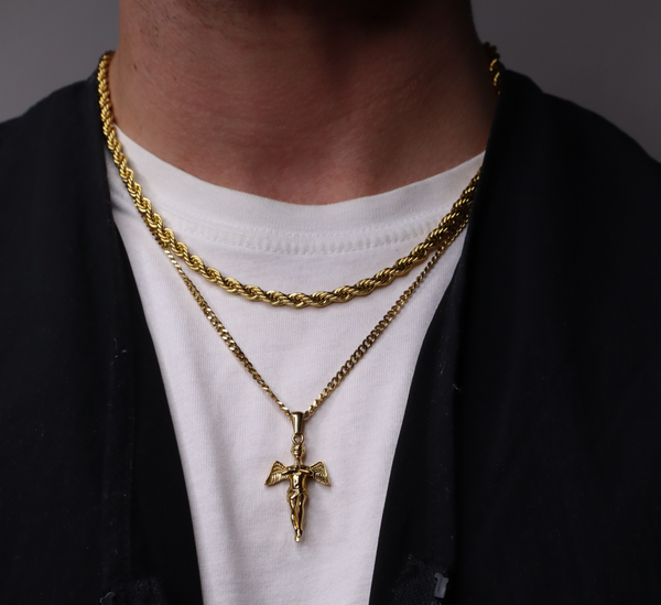 MAKE YOUR OWN SET - PENDANT X CHAIN (GOLD)