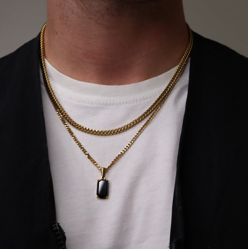 MAKE YOUR OWN SET - PENDANT X CHAIN (GOLD)