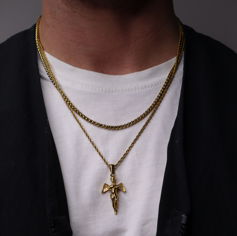 MAKE YOUR OWN SET - PENDANT X CHAIN (GOLD)