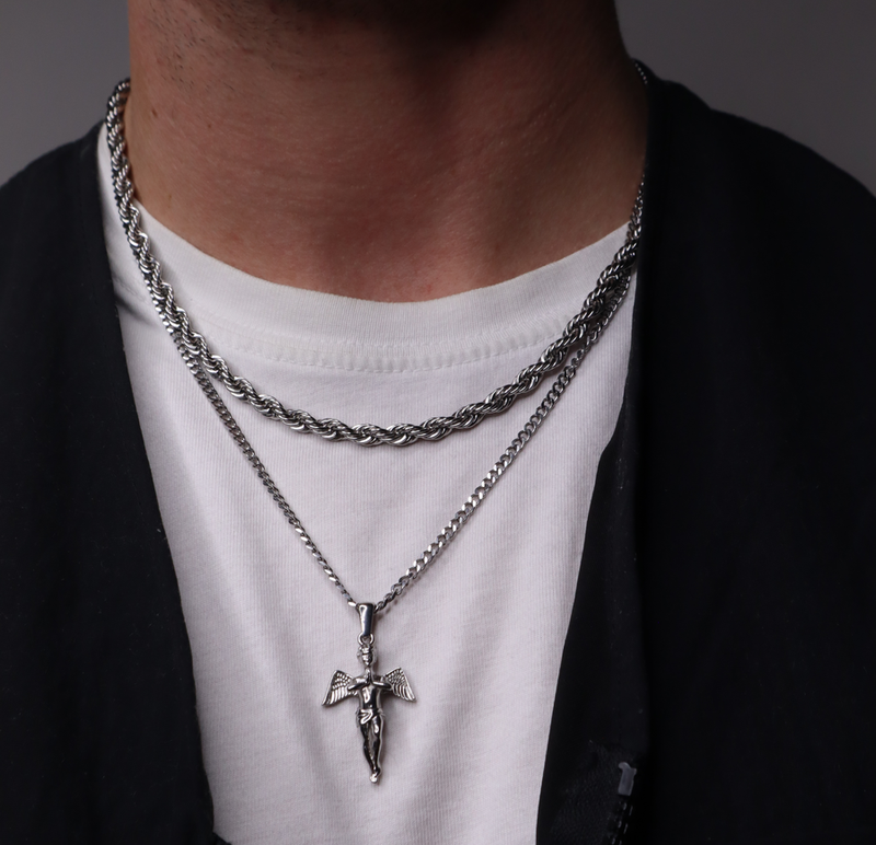 MAKE YOUR OWN SET - PENDANT X CHAIN (SILVER)