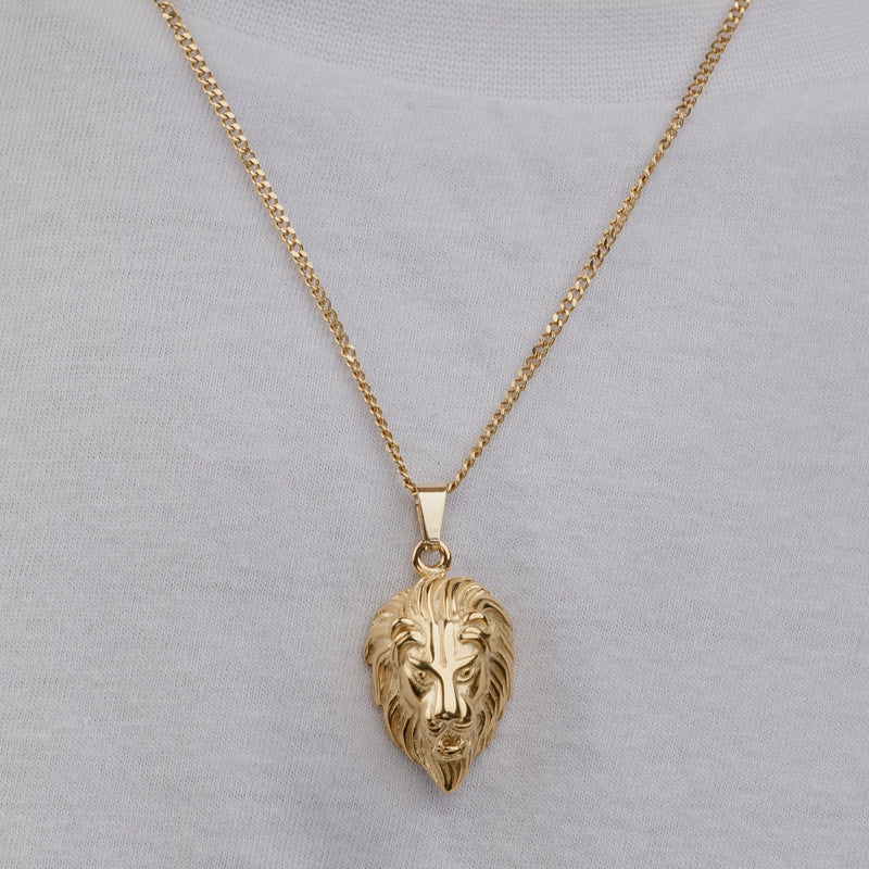 LION (GOLD) Pendant+ Chain