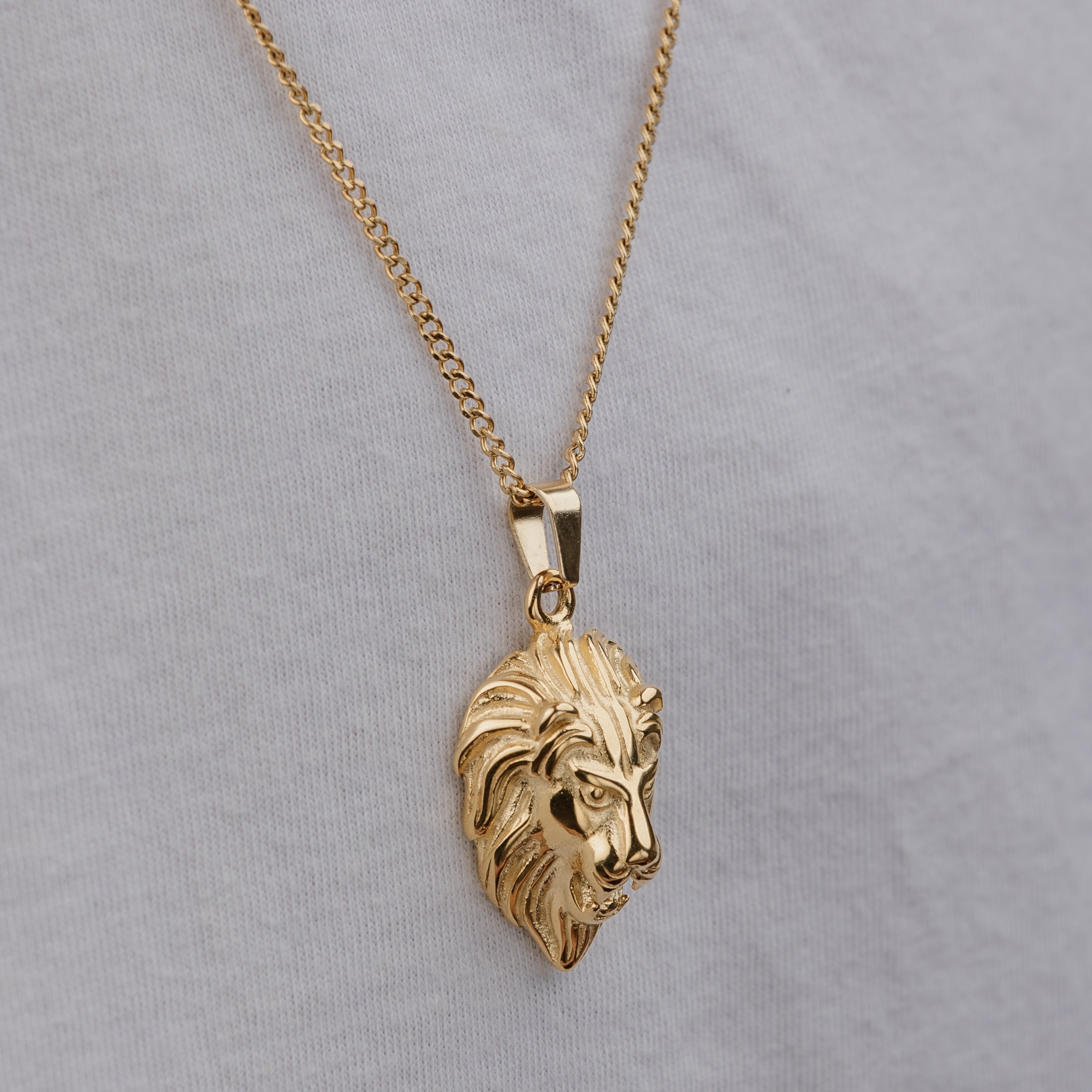 LION (GOLD) Pendant+ Chain