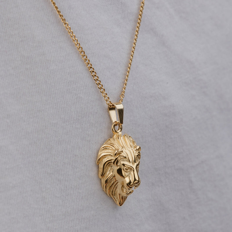 LION (GOLD) Pendant+ Chain