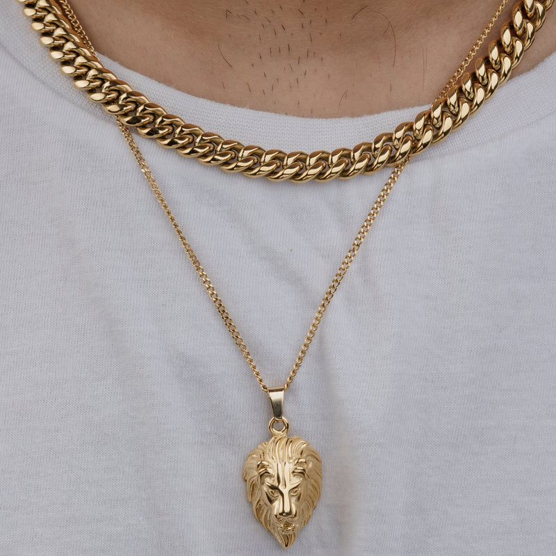 LION (GOLD) Pendant+ Chain