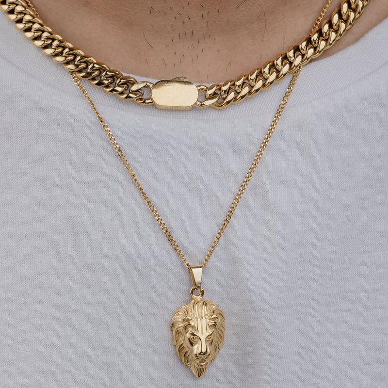 LION (GOLD) Pendant+ Chain