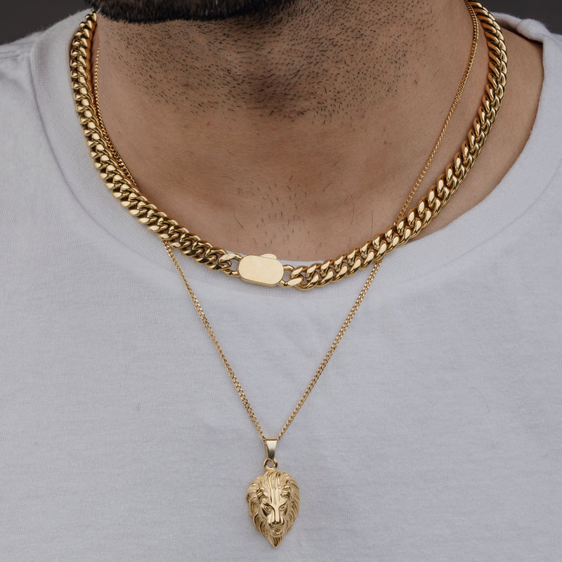 LION (GOLD) Pendant+ Chain