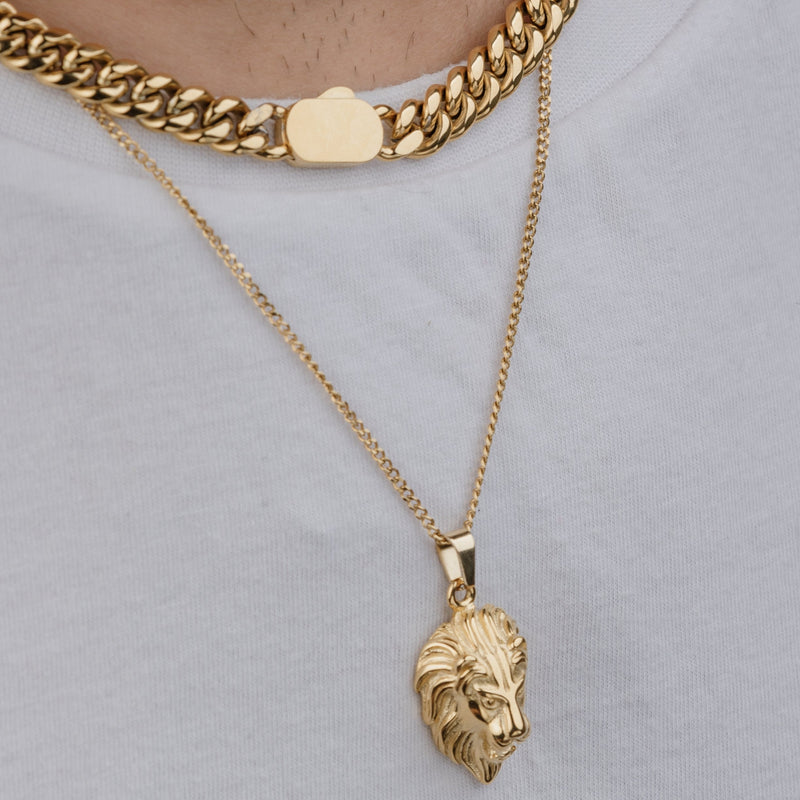 LION (GOLD) Pendant+ Chain