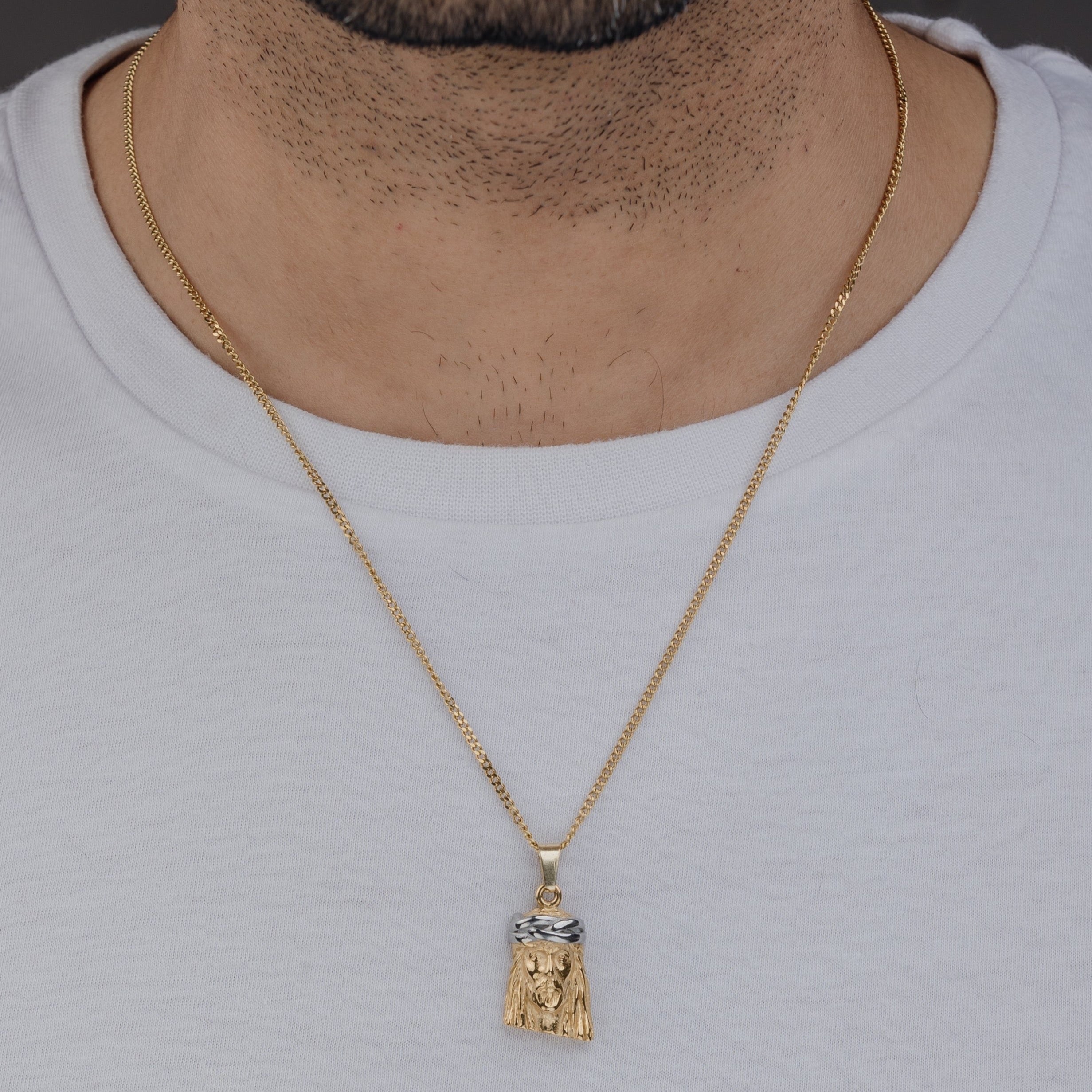 JESUS PIECE (GOLD) Pendant+ Chain