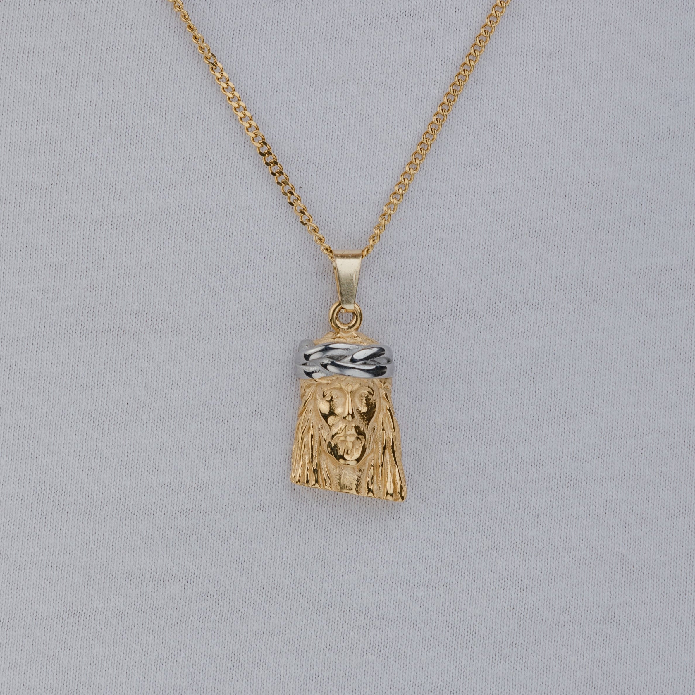 JESUS PIECE (GOLD) Pendant+ Chain