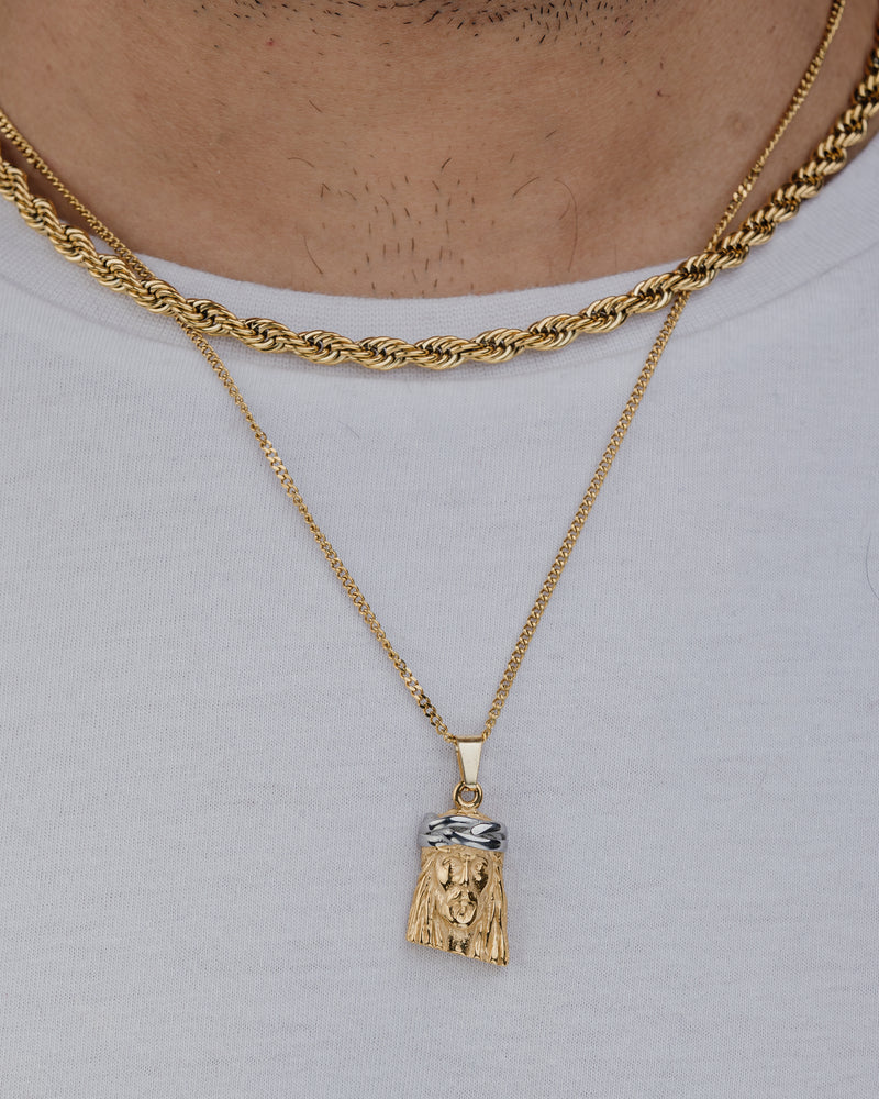 JESUS PIECE (GOLD) Pendant+ Chain