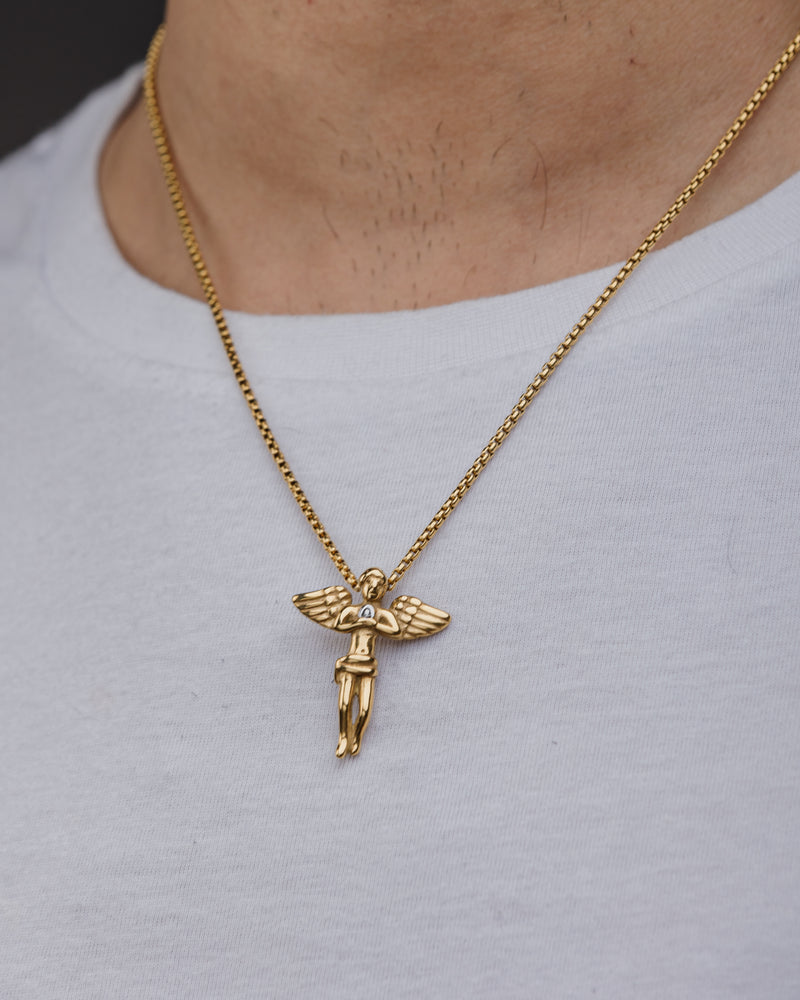 ANGEL (GOLD) Pendant+ Chain
