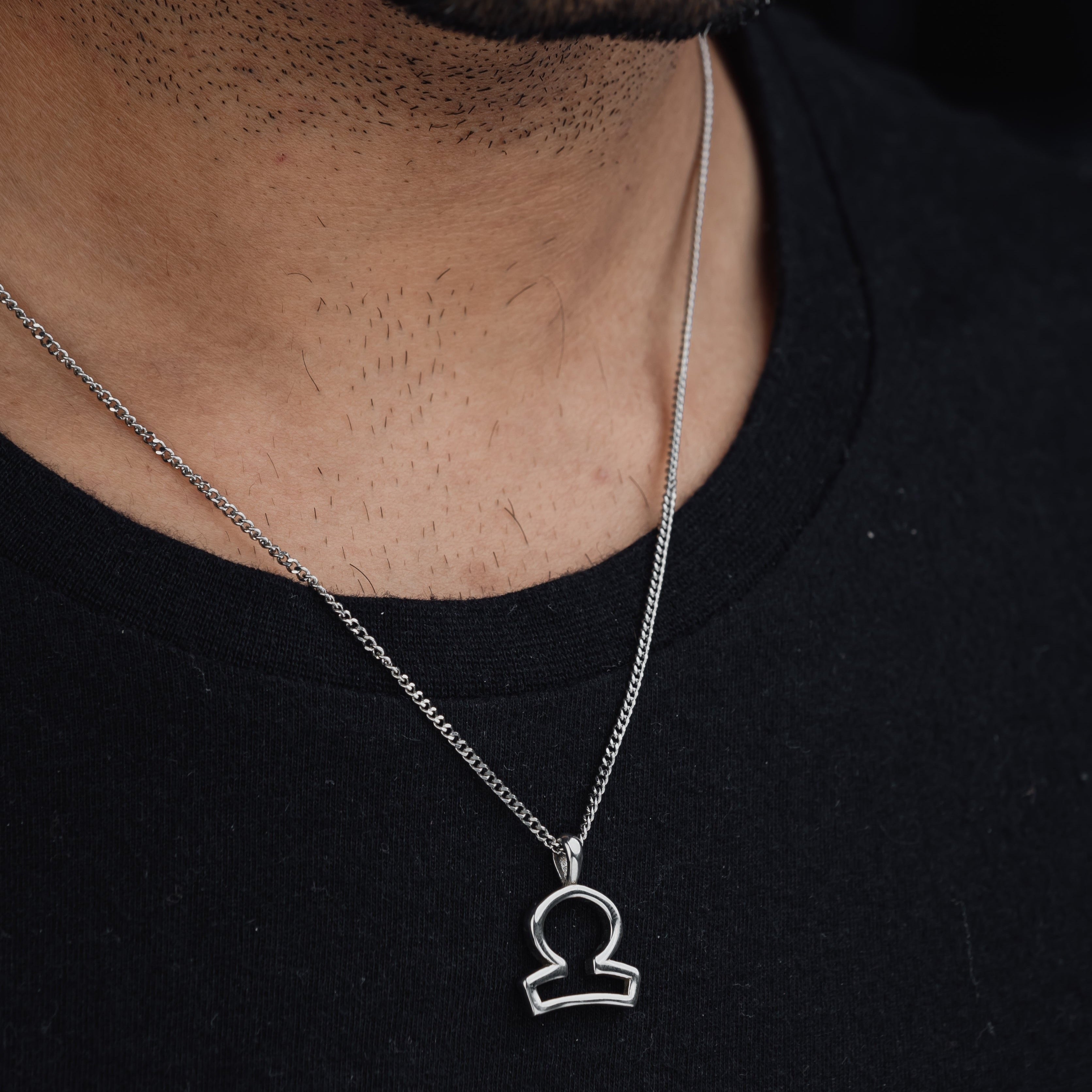 LIBRA (SILVER) Pendant+ Chain