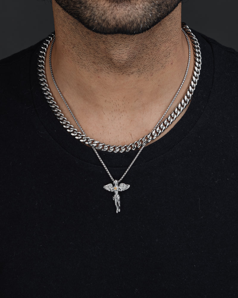 ANGEL (SILVER) Pendant+ Chain