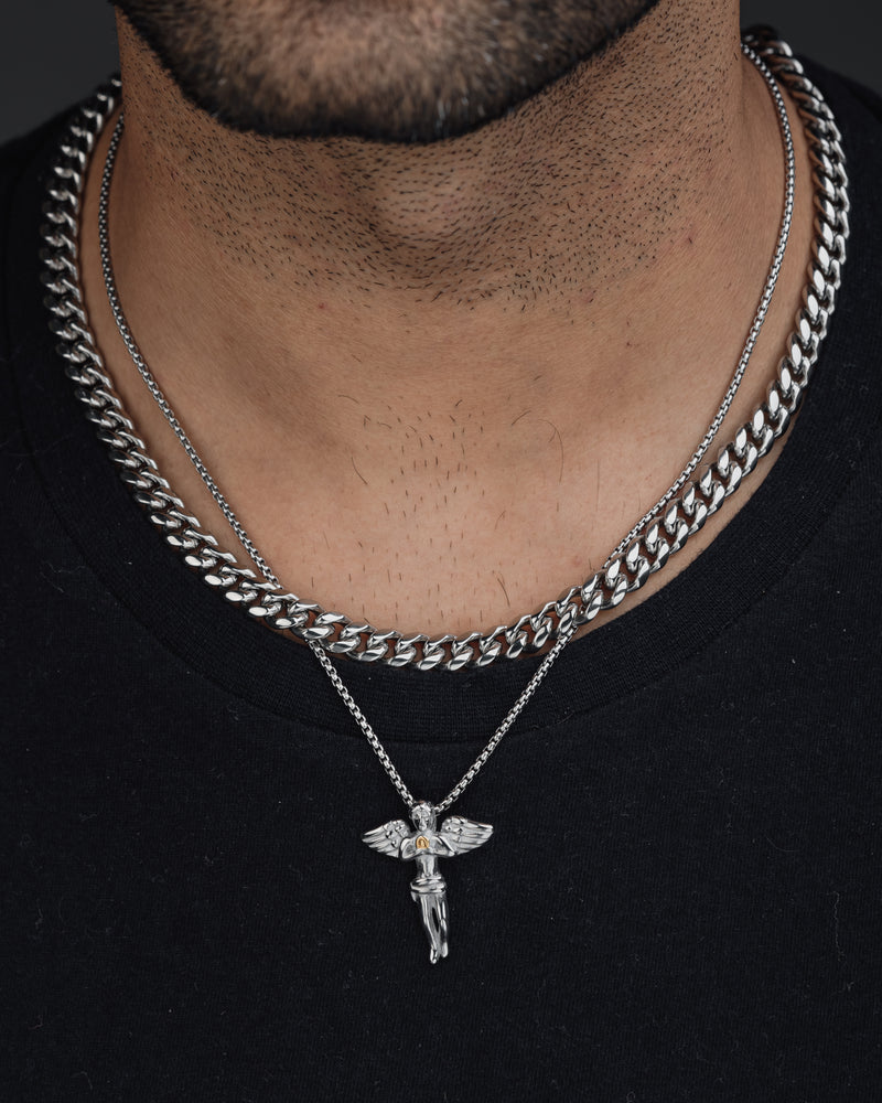 ANGEL (SILVER) Pendant+ Chain