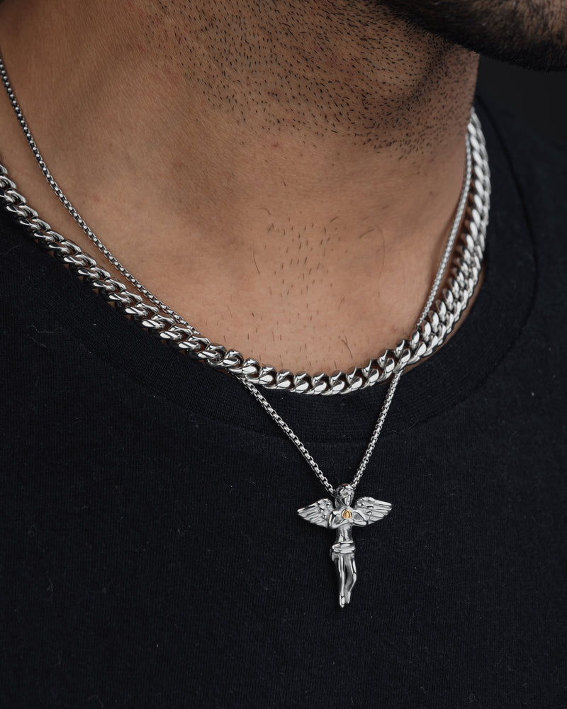 ANGEL (SILVER) Pendant+ Chain
