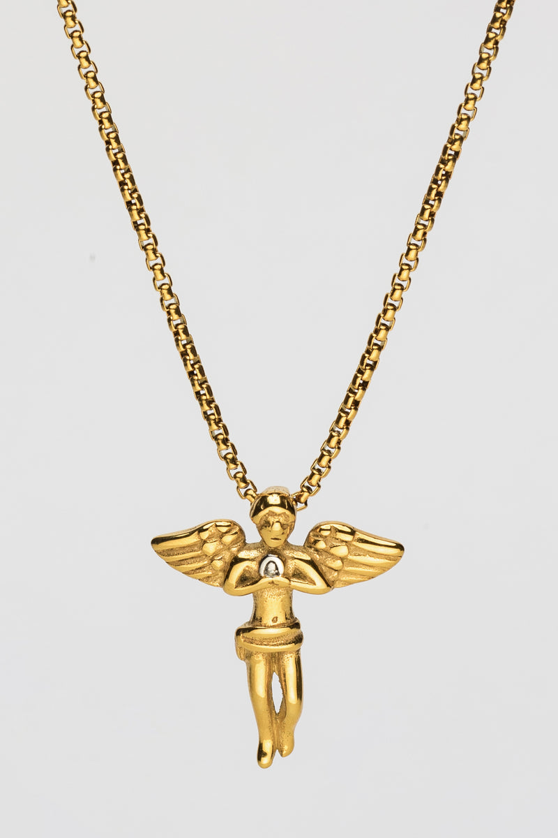 ANGEL (GOLD) Pendant+ Chain