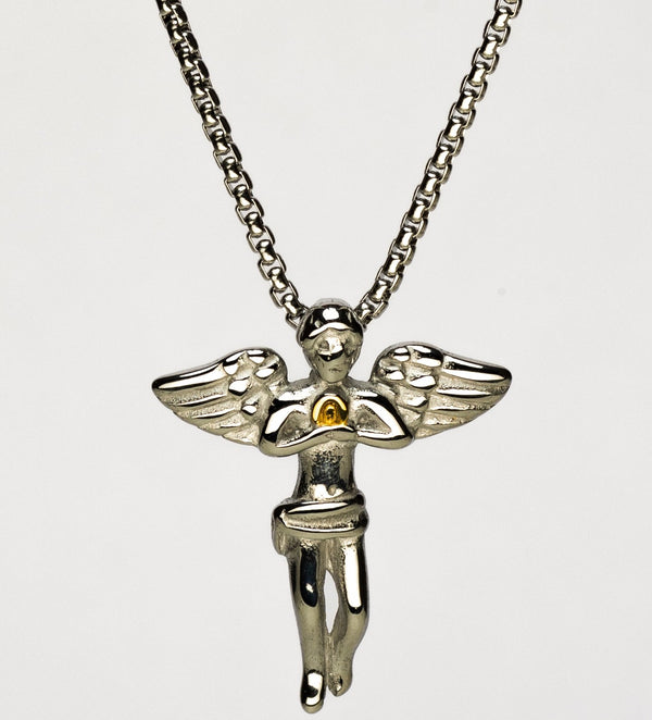 ANGEL (SILVER) Pendant+ Chain