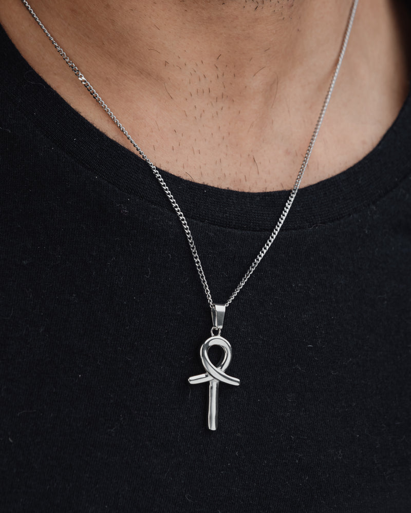 ANKH (SILVER) Pendant+ Chain