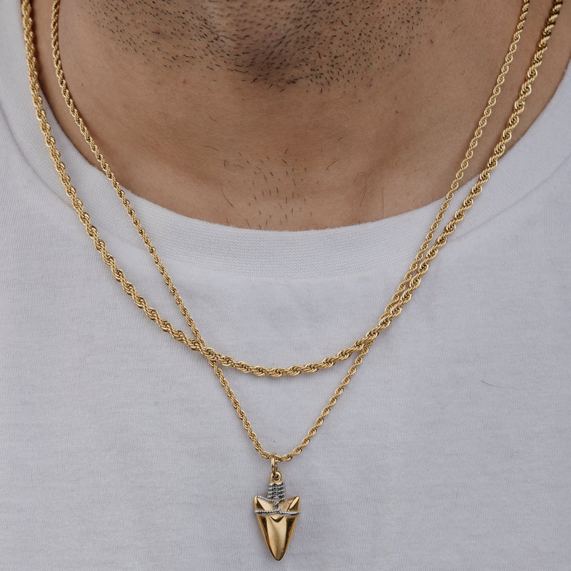 ARROW (GOLD) Pendant+ Chain