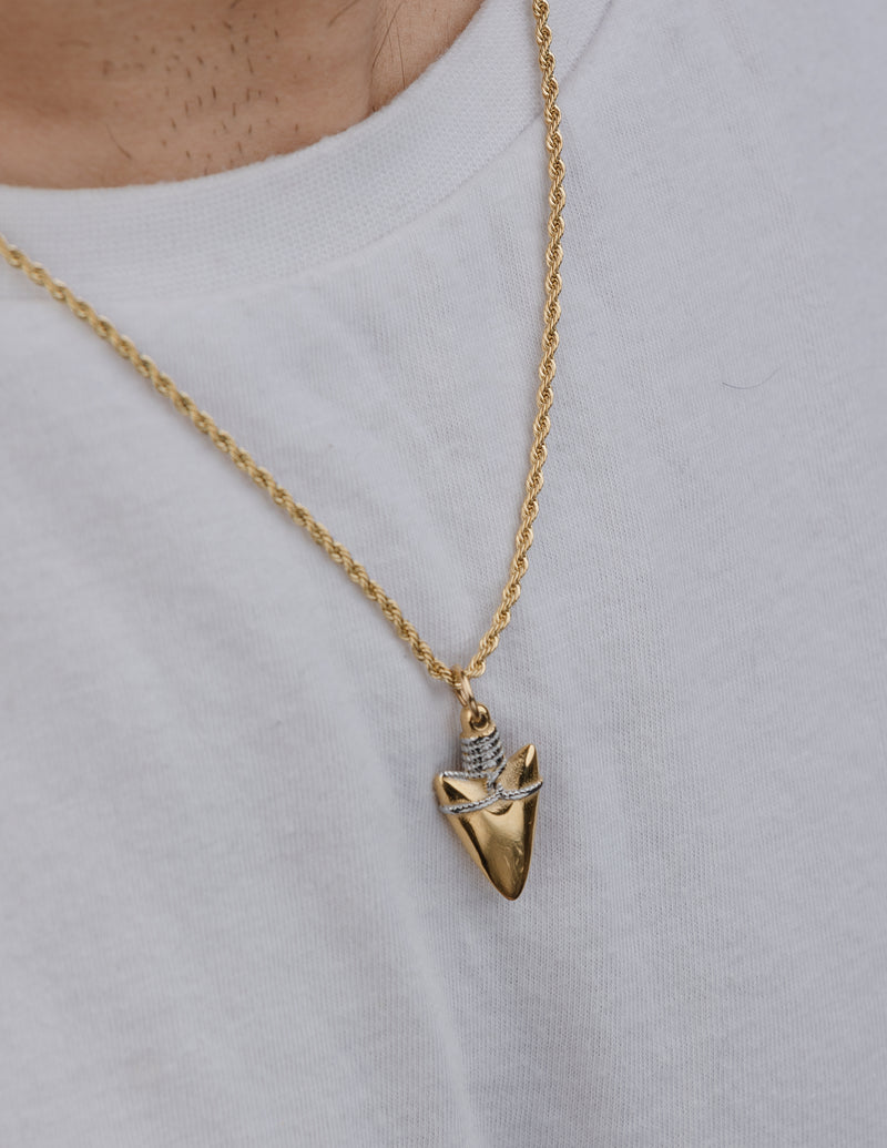 ARROW (GOLD) Pendant+ Chain