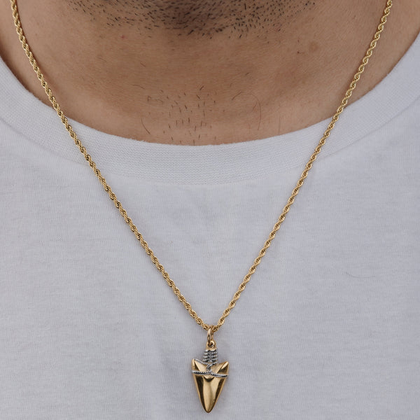 ARROW (GOLD) Pendant+ Chain