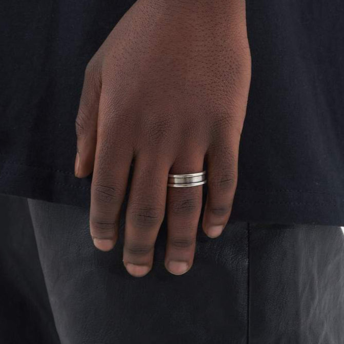 BAND RING (SILVER)