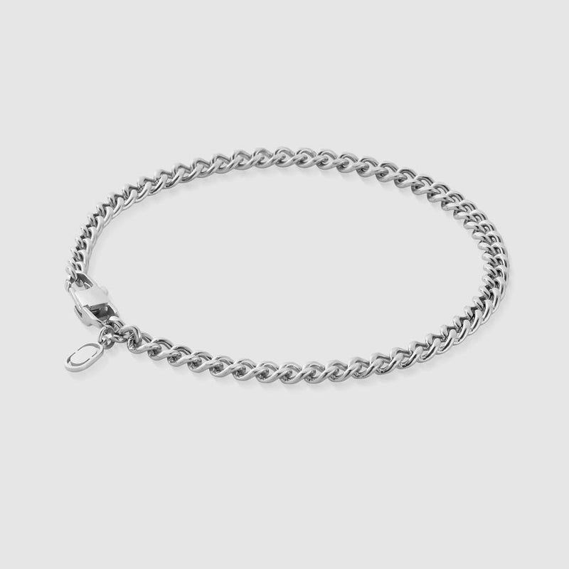 CUBAN BRACELET (SILVER) 4MM