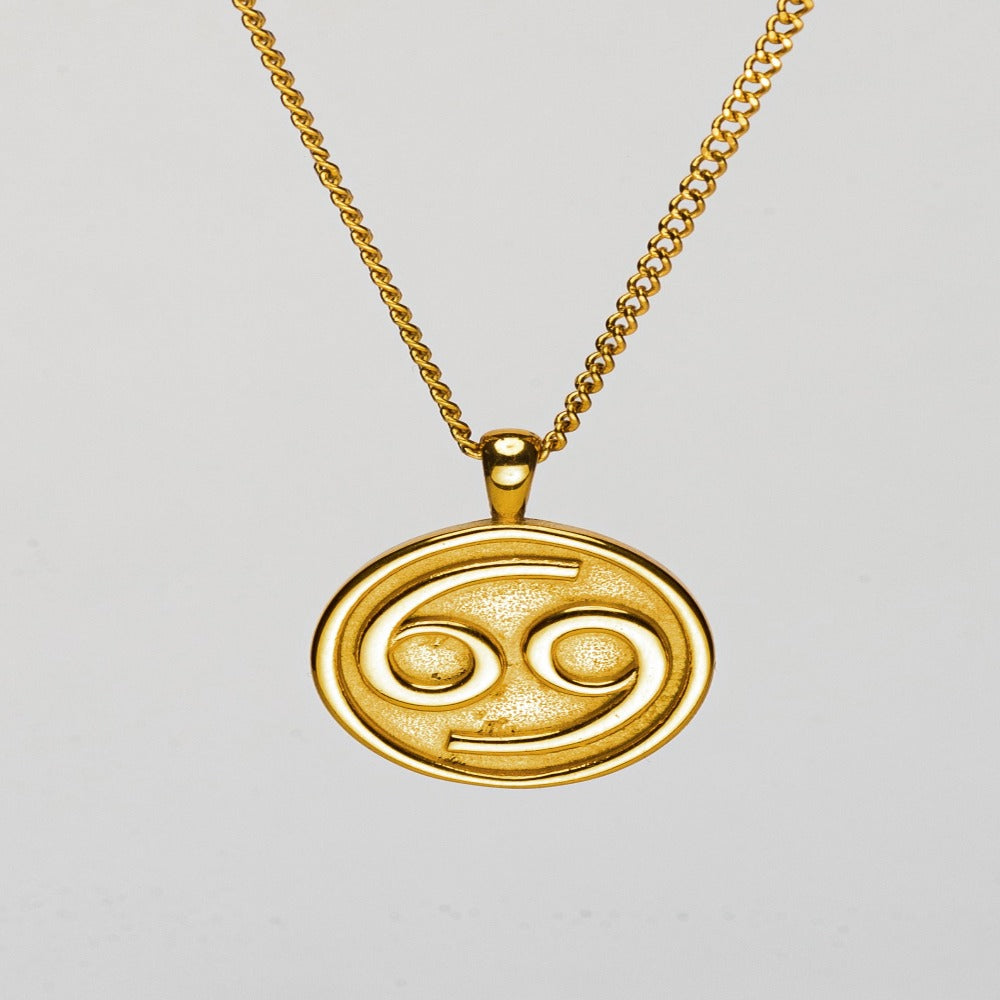 CANCER (GOLD) Pendant+ Chain