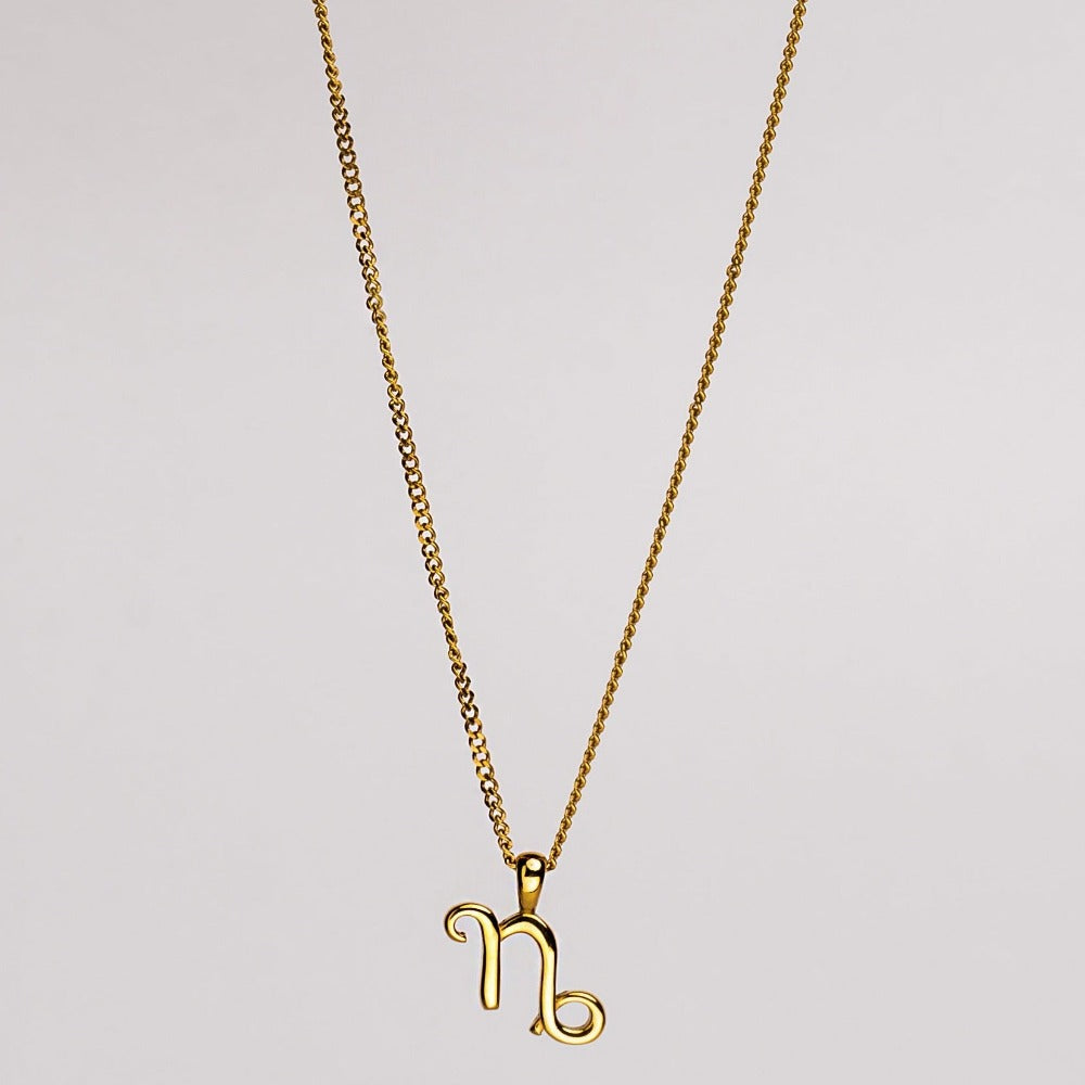 CAPRICORN (GOLD) PENDANT+ CHAIN