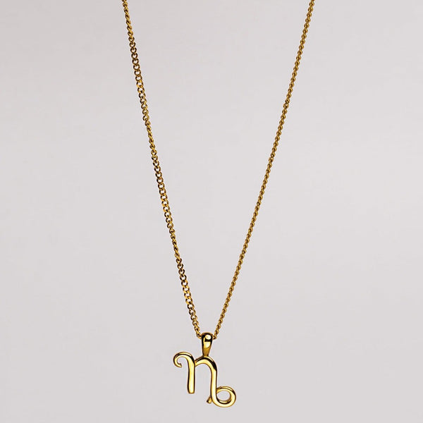 CAPRICORN (GOLD) PENDANT+ CHAIN