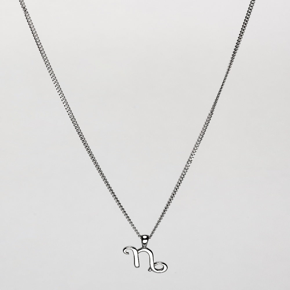 CAPRICORN (SILVER) Pendant+ Chain