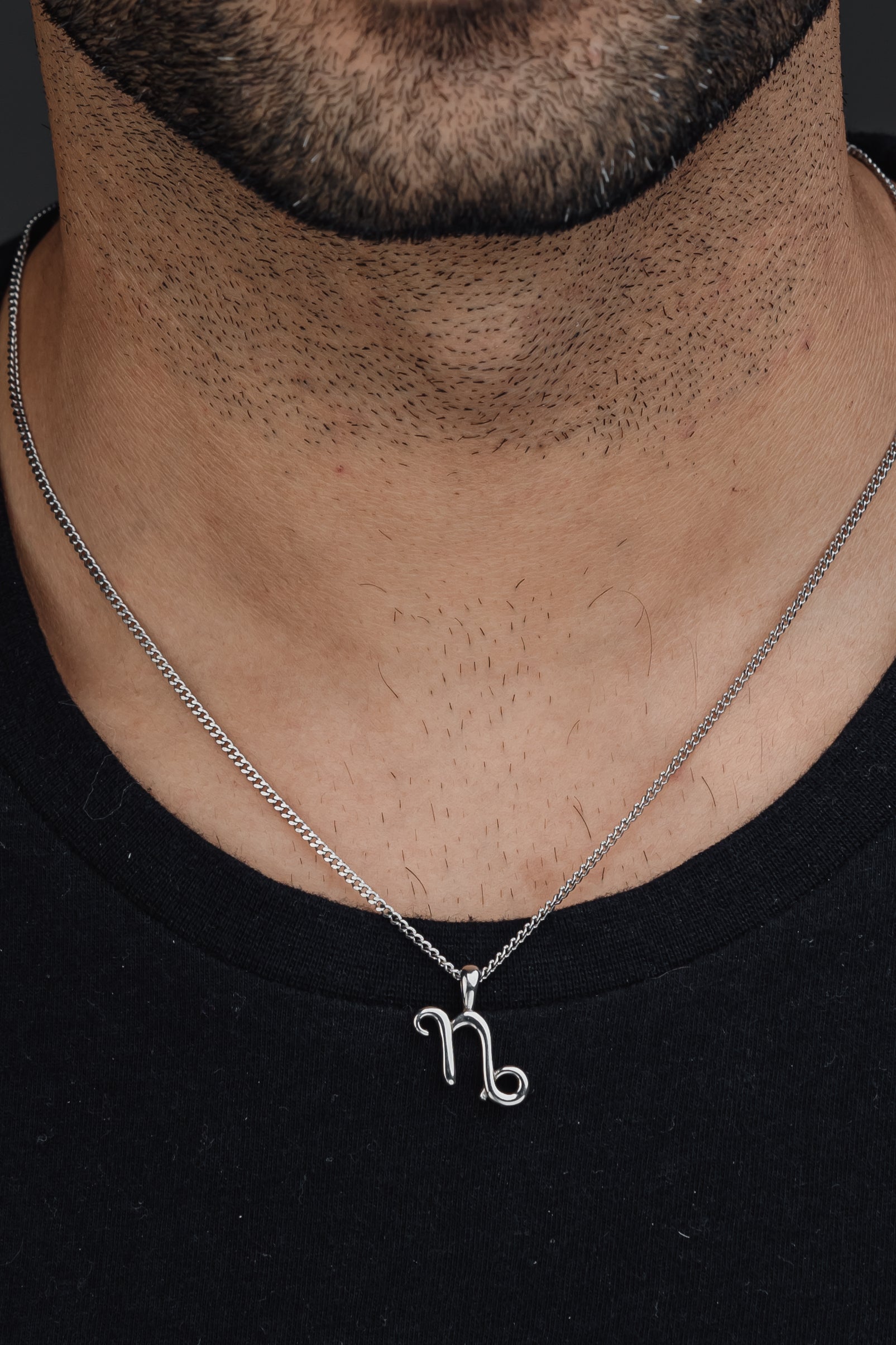 CAPRICORN (SILVER) Pendant+ Chain
