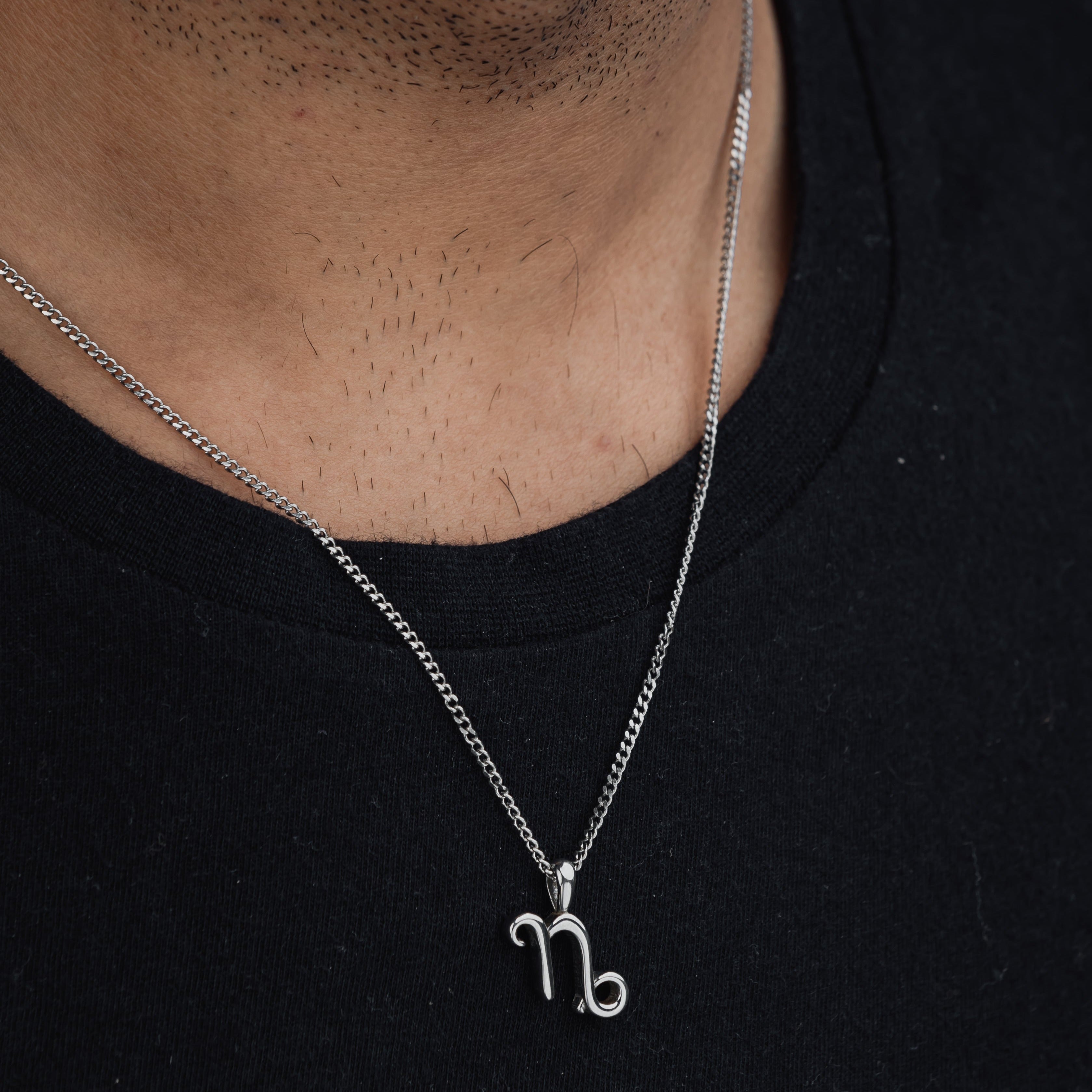 CAPRICORN (SILVER) Pendant+ Chain