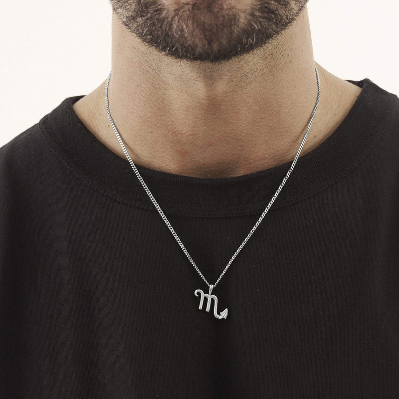 SCORPIO (SILVER) Pendant+ Chain