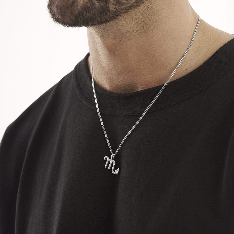 SCORPIO (SILVER) Pendant+ Chain