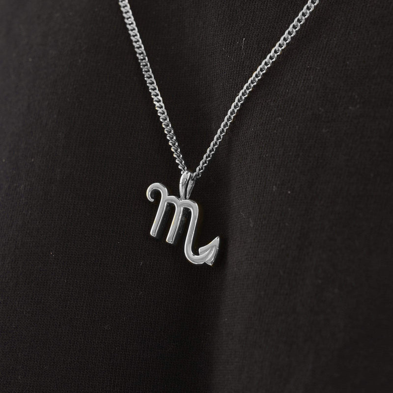 SCORPIO (SILVER) Pendant+ Chain
