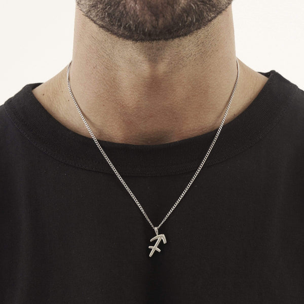 SAGITTARIUS (SILVER) Pendant+ Chain