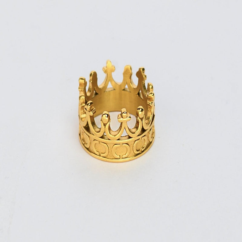 Royal Diamond Crown Ring For Men - Harold No. 8 – Segal Jewelry