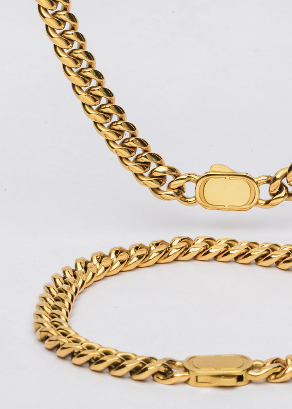 CUBAN 8MM SET (GOLD)