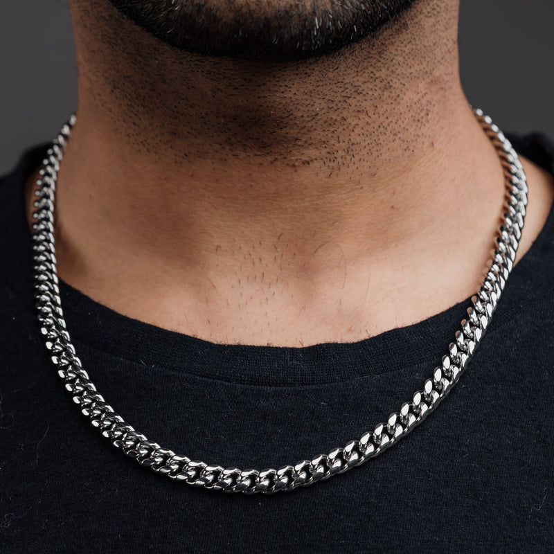 CUBAN (SILVER) 8MM