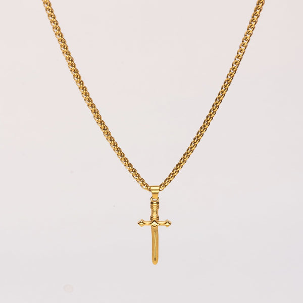 DAGGER (GOLD) Pendant+ Chain