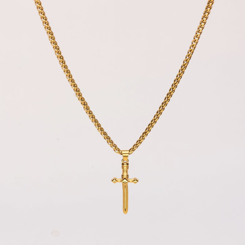 DAGGER (GOLD) Pendant+ Chain