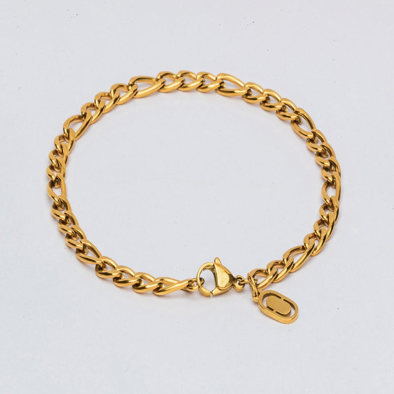 FIGARO BRACELET (GOLD) 5MM