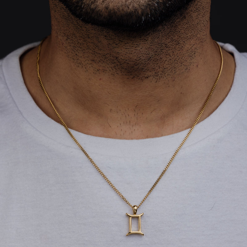 GEMINI (GOLD) Pendant+ Chain