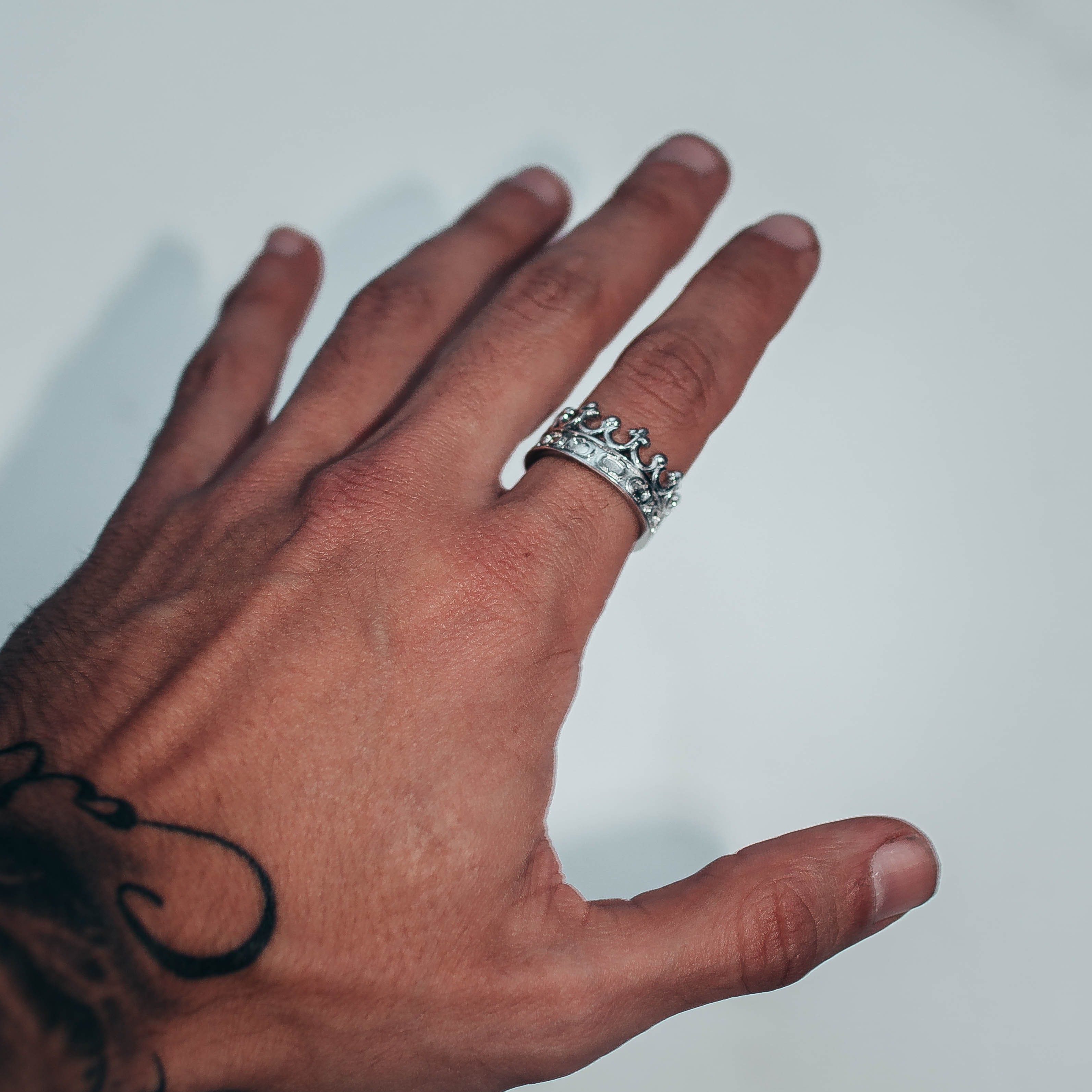 CROWN RING (SILVER)
