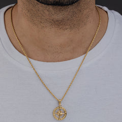 NORTH STAR (GOLD) Pendant+ Chain