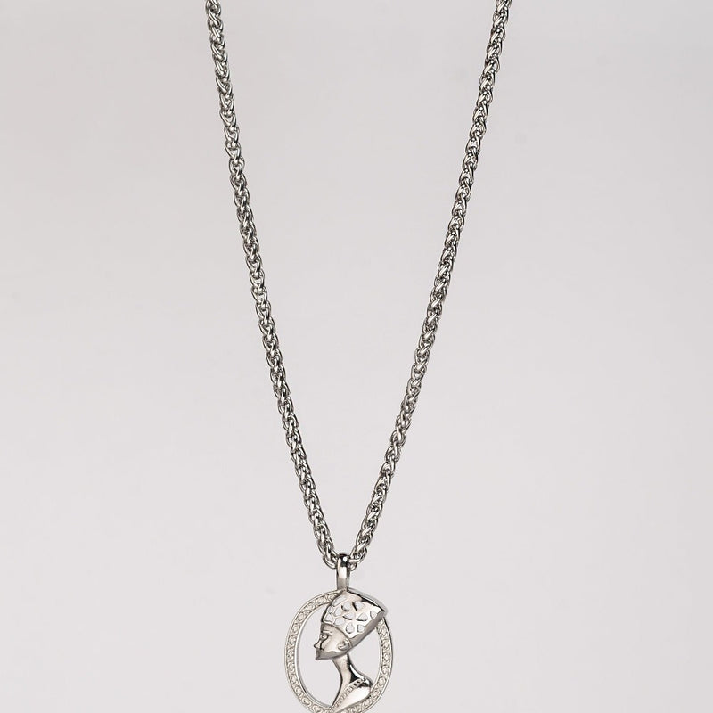 PHARAOH (SILVER) Pendant+ Chain