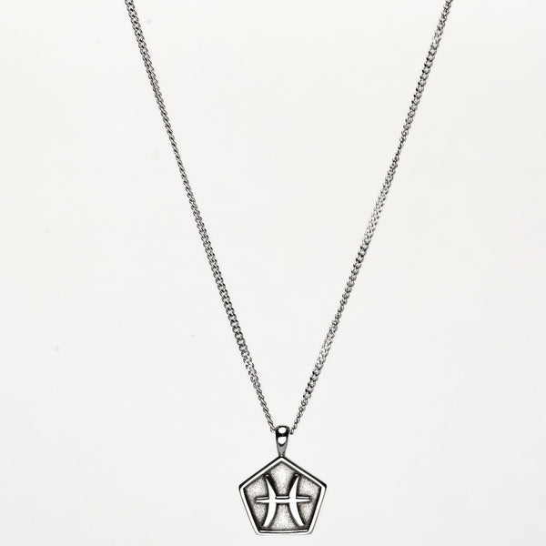 PISCES (SILVER) Pendant+ Chain