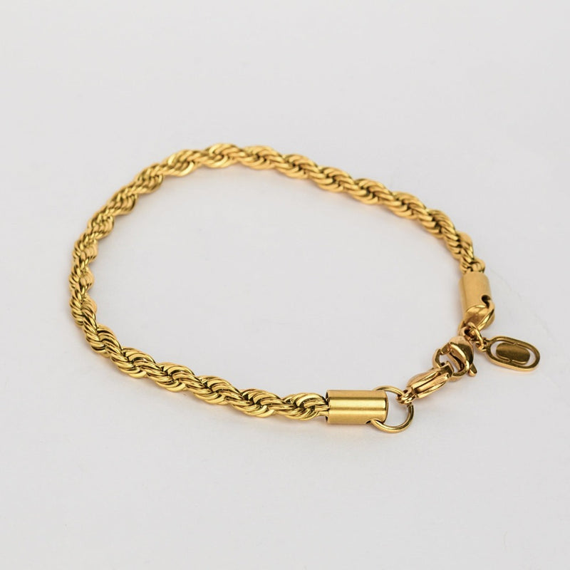 ROPE BRACELET (GOLD) 5MM